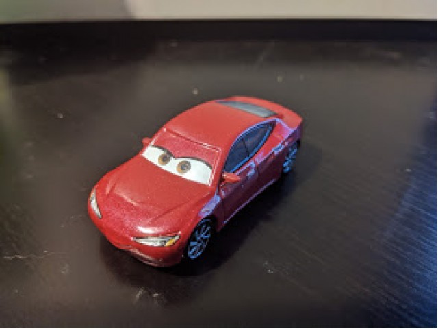 Mattel Disney Cars 1:55 Diecast Natalie Certain 