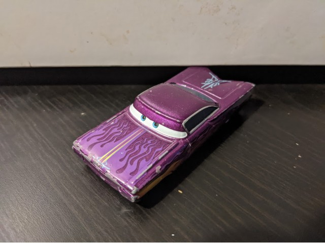 Mattel Disney Cars 1:55 Diecast Purple Ramone 