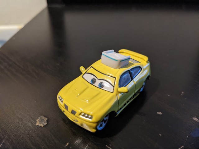 Mattel Disney Cars 1:55 Nurse GTO Plastic